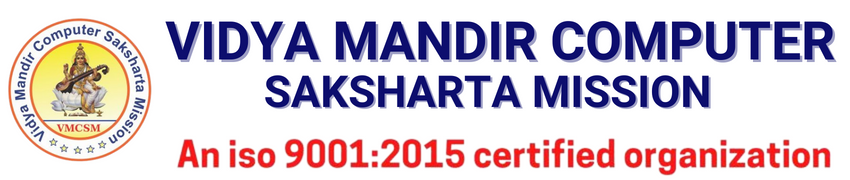 Vidya Mandir Computer Saksharta Mission Logo